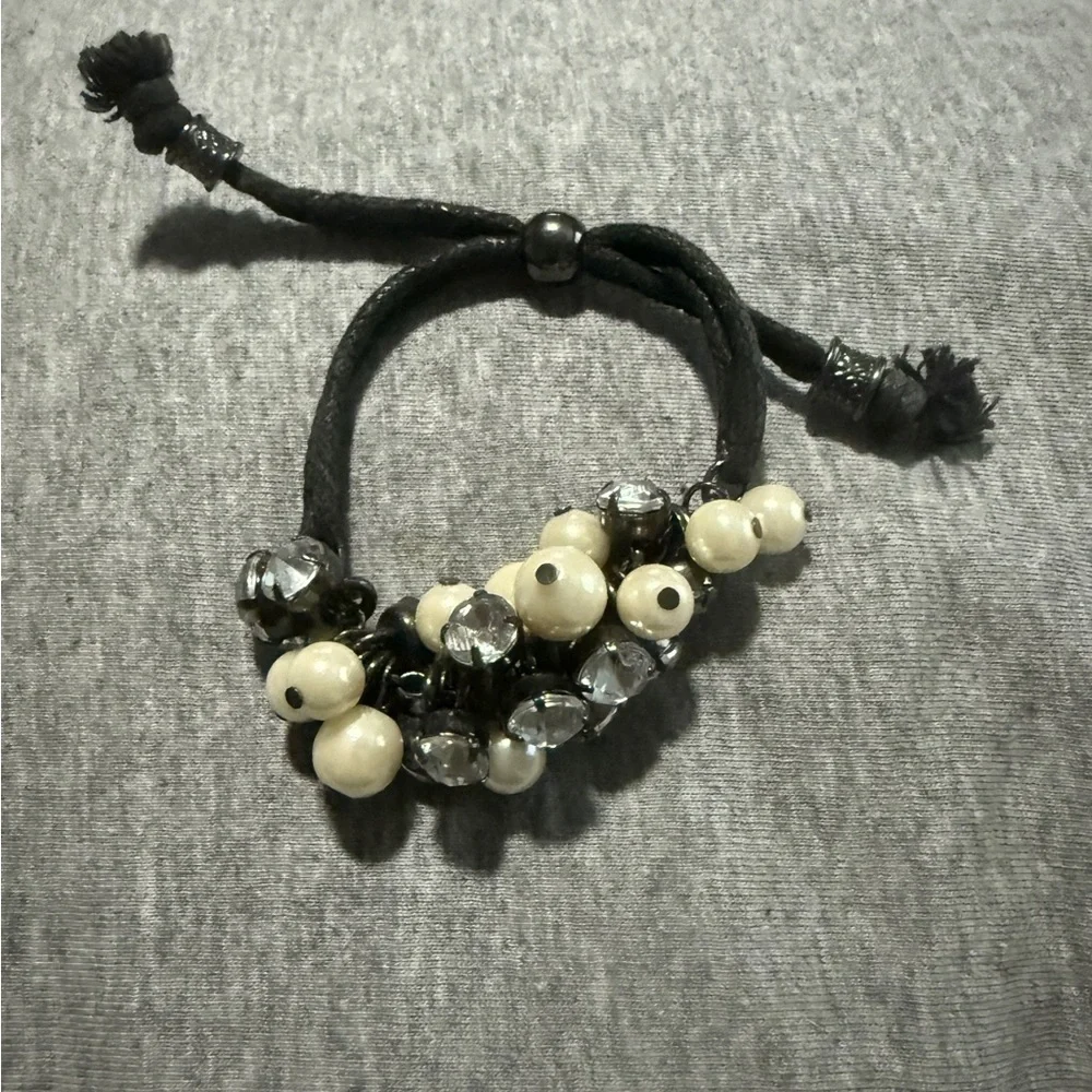 Pearl and Crystal Bracelet